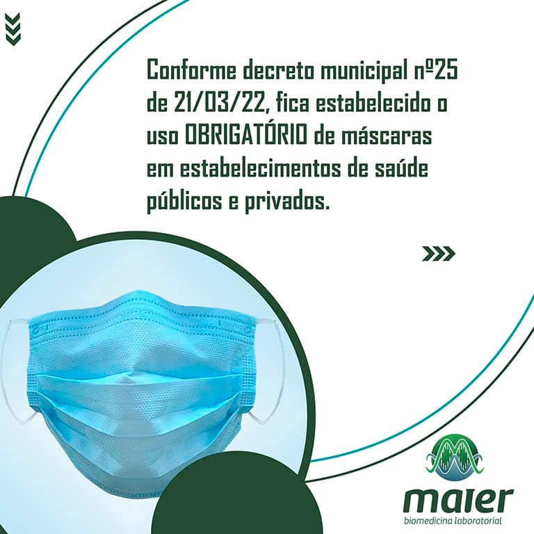 Máscara prevenção